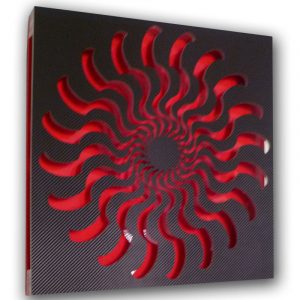 EYE-II-Black-red-(2) geometricarte carlos marcano