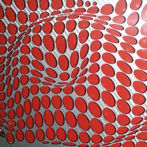 Come-Inside-Grey-Red-20x20-geometricarte-carlos-marcano