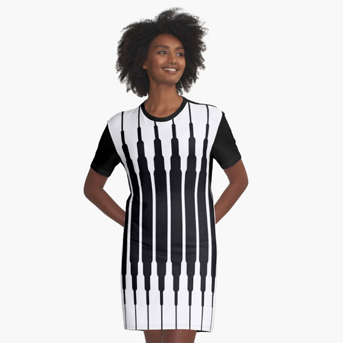vesido-camiseta-mujer-square-lines-geometricarte